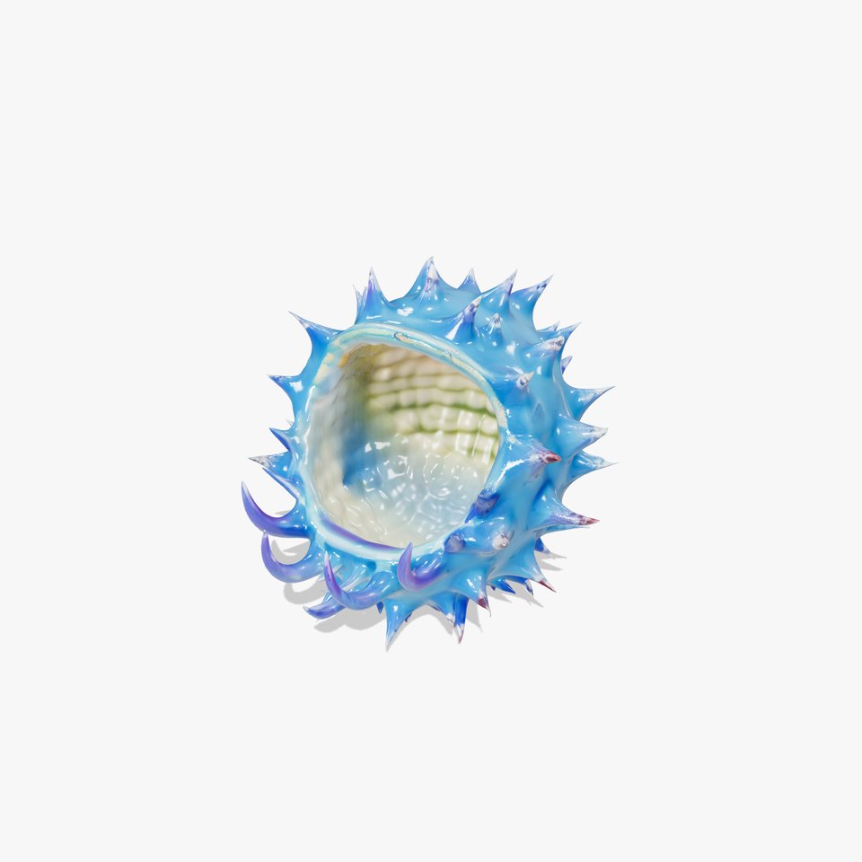 Spiked Blue Shell model pack